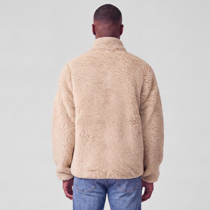Veste polaire beige serge-ds Homme PANAME BROTHERS