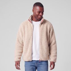 Veste polaire beige serge-ds Homme PANAME BROTHERS