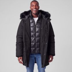 Doudoune noir margilet/noir Homme PARAGOOSE