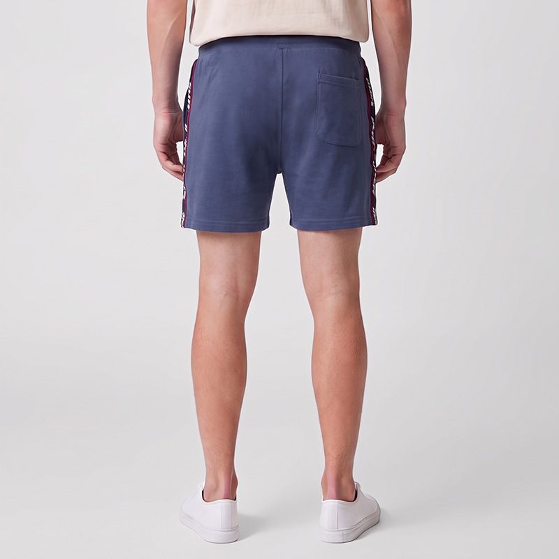 Bermuda coton effet jogging avec bandes Homme LOTTO