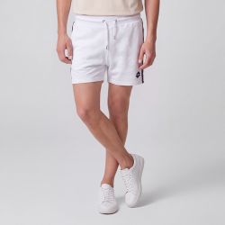 Bermuda coton effet jogging avec bandes Homme LOTTO