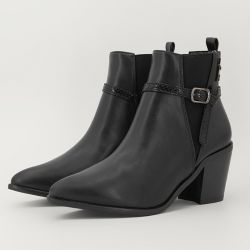 Bottine noir c01t216punr01a t36/41 Femme LES PETITES BOMBES