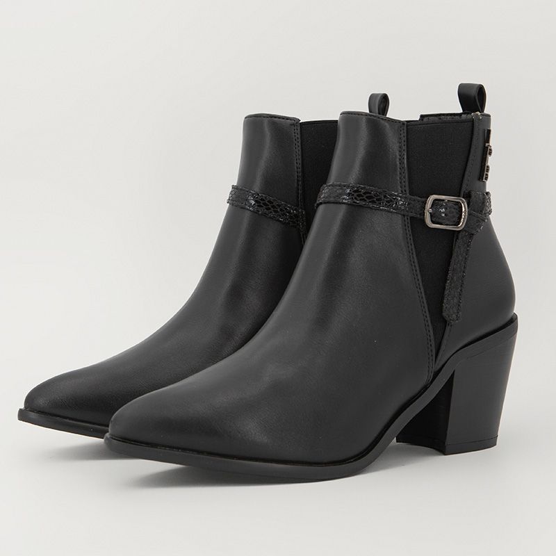Bottine noir c01t216punr01a t36/41 Femme LES PETITES BOMBES