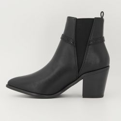 Bottine noir c01t216punr01a t36/41 Femme LES PETITES BOMBES