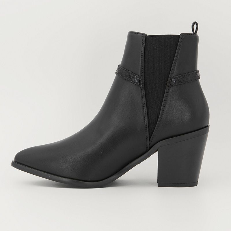Bottine noir c01t216punr01a t36/41 Femme LES PETITES BOMBES