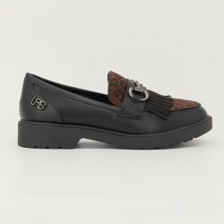 Mocassin noir c01f011punrl01j t36/41 Femme LES PETITES BOMBES