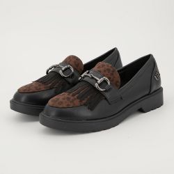 Mocassin noir c01f011punrl01j t36/41 Femme LES PETITES BOMBES