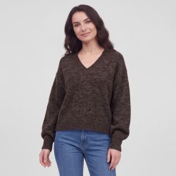 Pull vmteak chocolate torte 10348388 4602 Femme VERO MODA