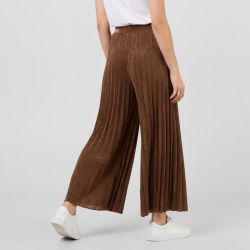 Jupe culotte longue plissée à paillettes Femme DIXIE