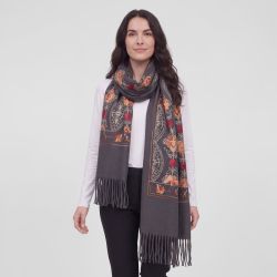 Echarpe brode gp-ff-226016 Femme GERARD PASQUIER