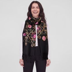 Echarpe brode gp-ff-226016 Femme GERARD PASQUIER