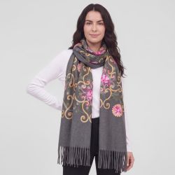 Echarpe brode gp-ff-226016 Femme GERARD PASQUIER