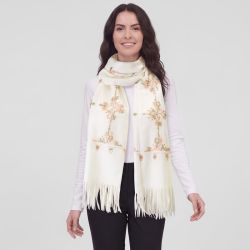 Echarpe brode gp-ff-226016 Femme GERARD PASQUIER