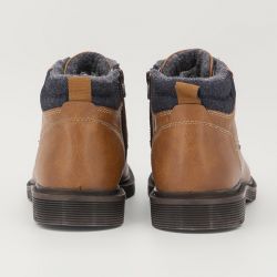 Bottine cognac 325ate365000-6300 t41/46 Homme BUGATTI