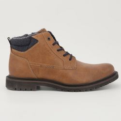Bottine cognac 325ate365000-6300 t41/46 Homme BUGATTI