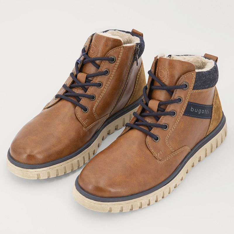 Basket montante cognac 325atg535000-6300 t40/46 Homme BUGATTI