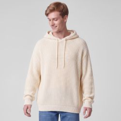 Pull a capuche beige pnm-1013-ds Homme PANAME BROTHERS
