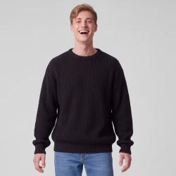 Pull col rond marine pnm-1011-ds Homme PANAME BROTHERS