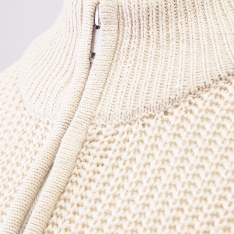 Pull col camionneur beige pnm-1010-ds Homme PANAME BROTHERS