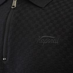 Pull col polo zippe licinio Homme KAPORAL