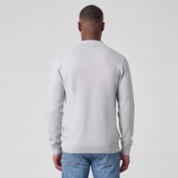 Pull col polo zippe licinio Homme KAPORAL