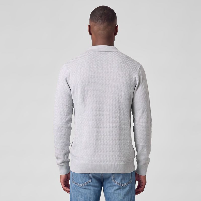 Pull col polo zippe licinio Homme KAPORAL