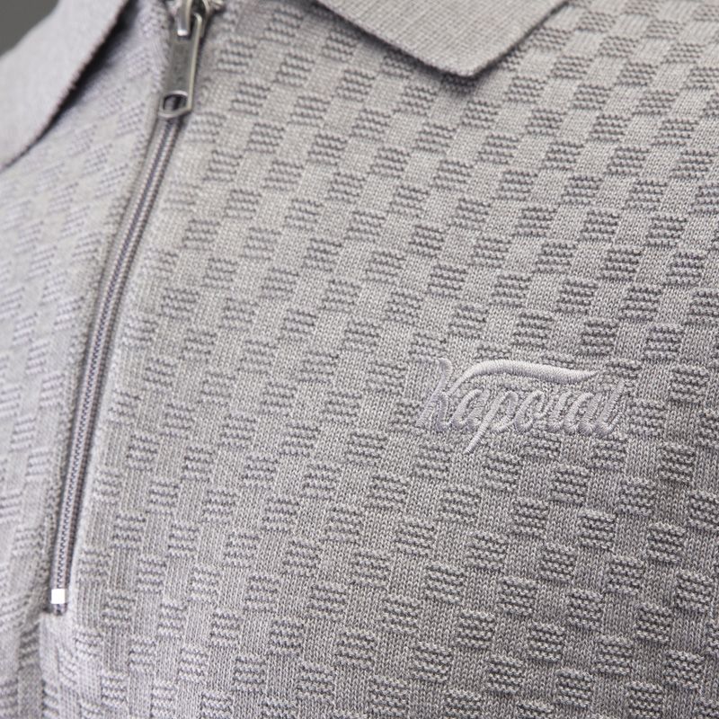 Pull col polo zippe licinio Homme KAPORAL
