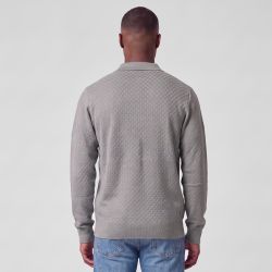 Pull col polo zippe licinio Homme KAPORAL