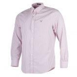 Chemise rayée blanche et rose homme GANT marque pas cher prix dégriffés destockage