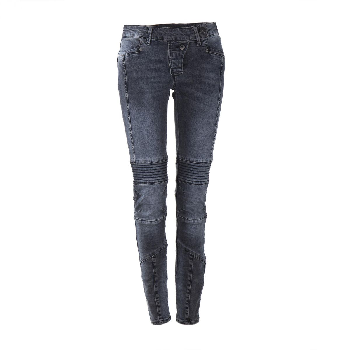 jean bleu fonc� femme