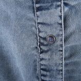 Jupe mi-longue en jean boutonnée femme DDP marque pas cher prix dégriffés destockage