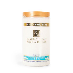 Sel de bain aux mineraux de la mer morte 1.2kg Health and Beauty marque pas cher prix dégriffés destockage