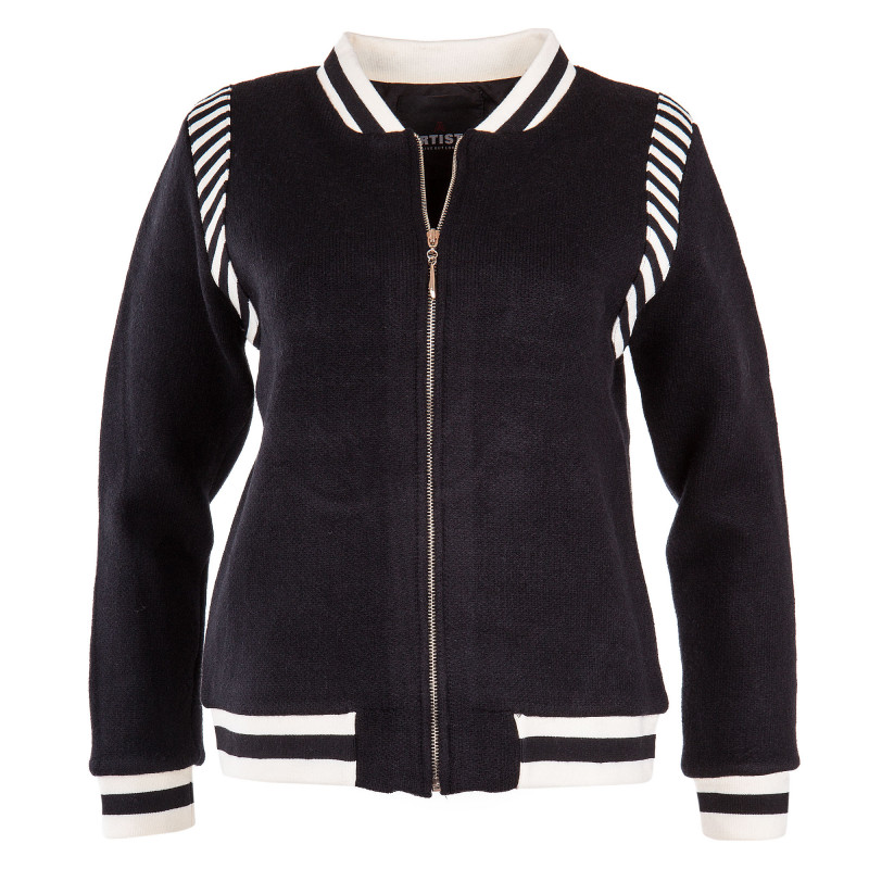 negra Mujer y artistas precio Pf54w chaqueta de con peluche blanca H9WE2IYD