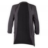 Blazer gris col châle femme Best Mountain marque pas cher prix dégriffés destockage