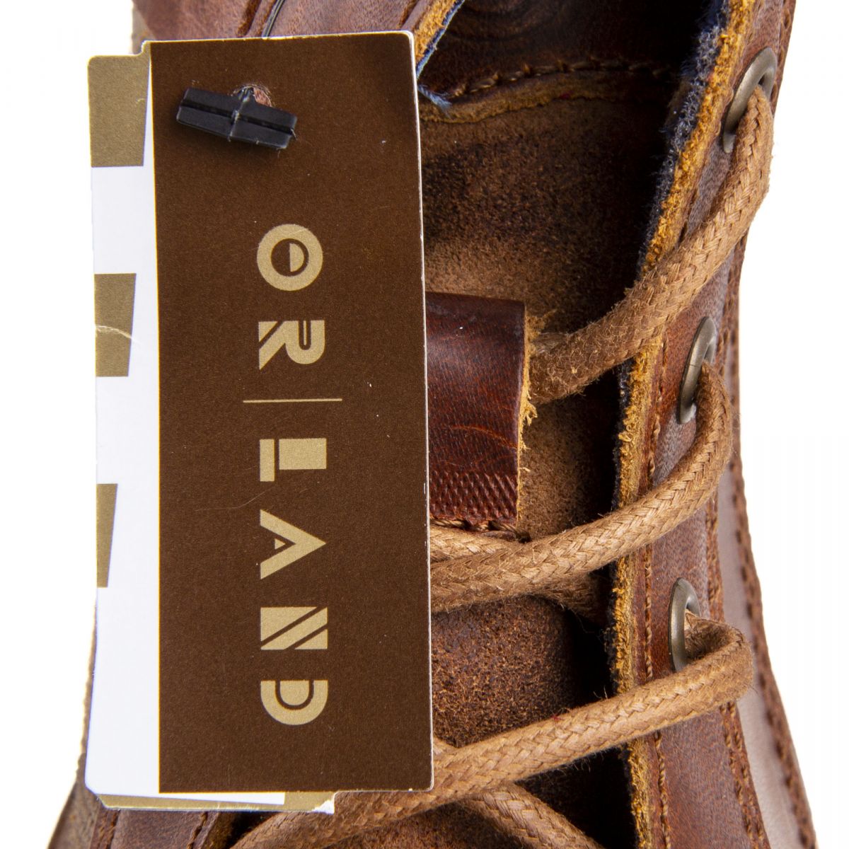 boots cuir camel homme