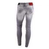 Jeans skinny gris déchiré homme AAKON MOEW marque pas cher prix dégriffés destockage
