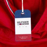Coupe vent rouge femme TOMMY HILFIGER marque pas cher prix dégriffés destockage