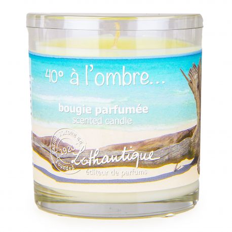 40° Parfumée Lothantique L'ombre À Bougie Senteur 140g Monoï Mixte iZXPku