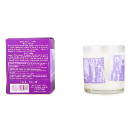 Bougie parfumée senteur lavande 140g Mixte Les lavandes de l'oncle Nestor LOTHANTIQUE marque pas cher prix dégriffés destockage